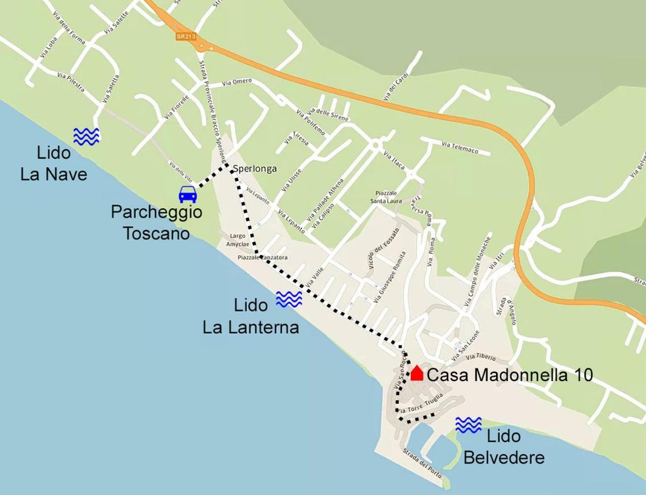 Casa Vacanza Madonnella 10 Sperlonga Extérieur photo